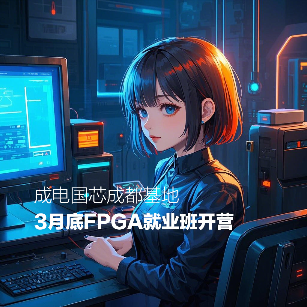 FPGA就业班宣传海报