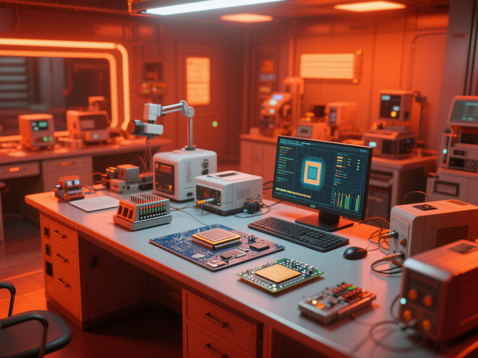 A flowchart illustrating the practical training and career path at Chengdian Guoxin.