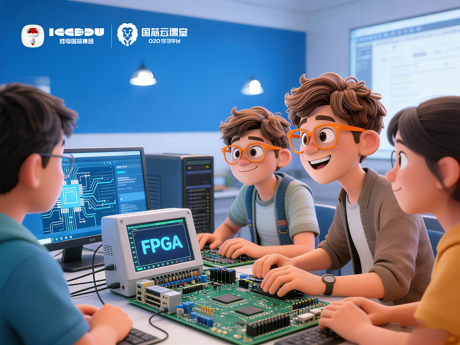 成电国芯是谁?专注FPGA与AI芯片人才培养的行业标杆